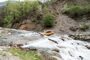 Uzbekistan hiking in Ugam-Chatkal national park to Aksarsay waterfall