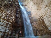 Uzbekistan mountain hiking trekking in Ugam-Chatkal national park to Paltau waterfall