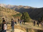 Uzbekistan trekking hiking to Sukok Botanic garden 