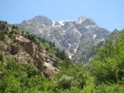 Uzbekistan hiking trekking in Ugam-Chatkal national park through Gulkam canyon 